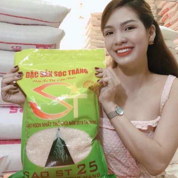 GẠO ST 25 CHÍNH HIỆU THƯỢNG HẠNG